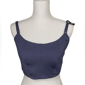 Adidas Yoga Studio Sports Bra Light-Support 3-Stripe